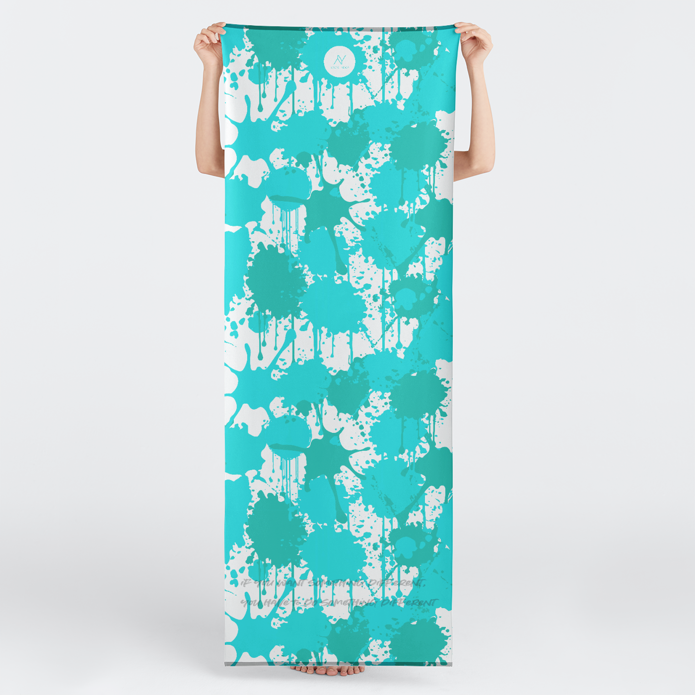 Lets Make a Mess Yoga Mat Towel