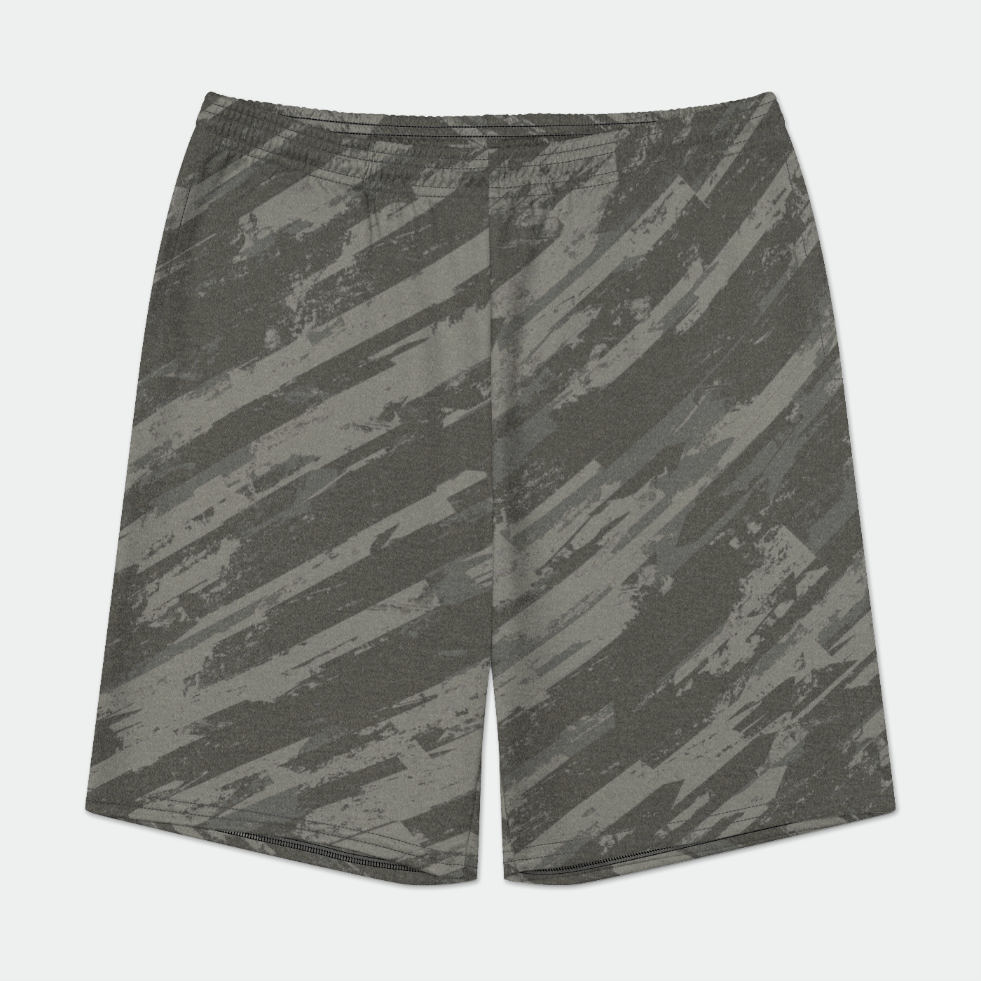 Camo Grey Mens Athletic Short