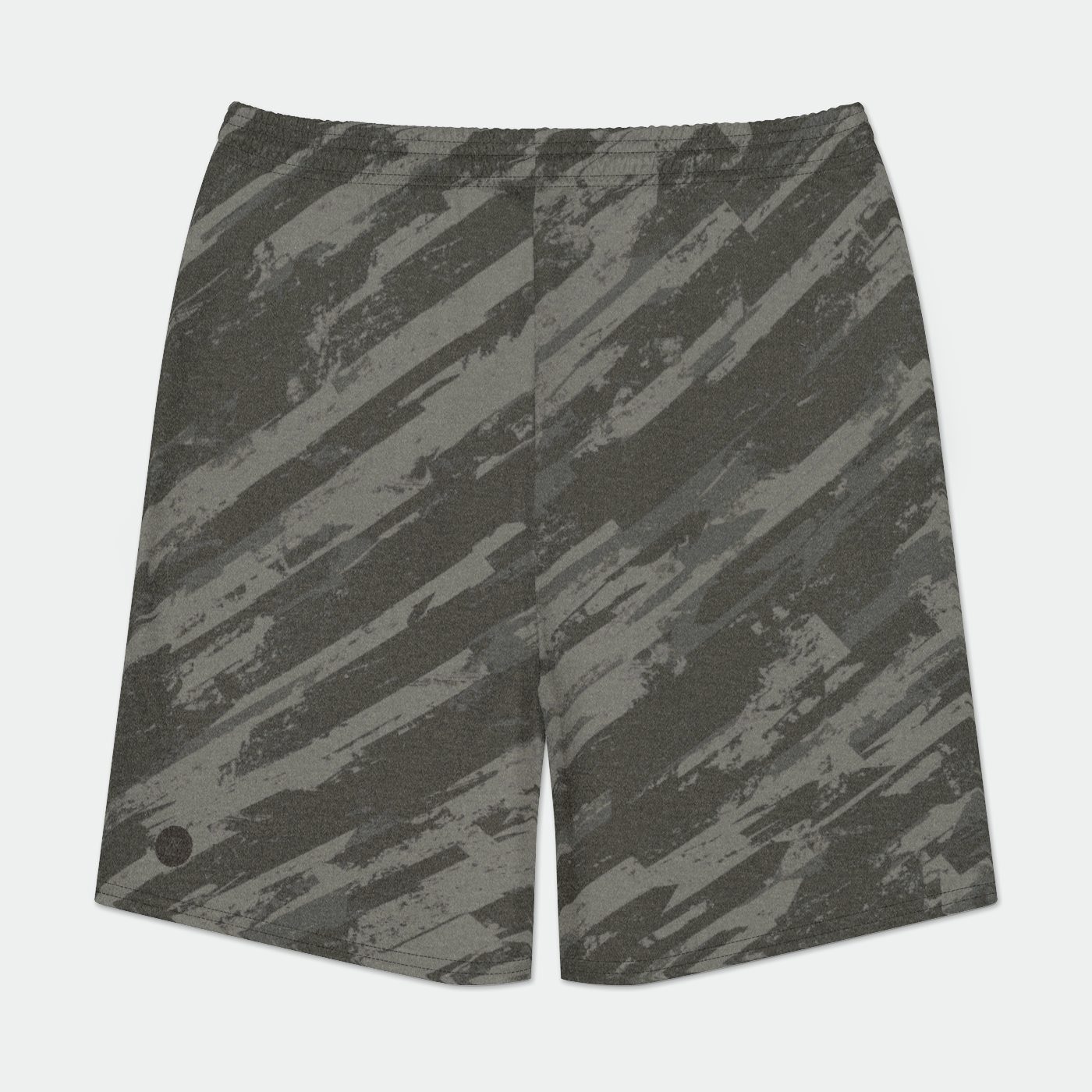 Camo Grey Mens Athletic Short